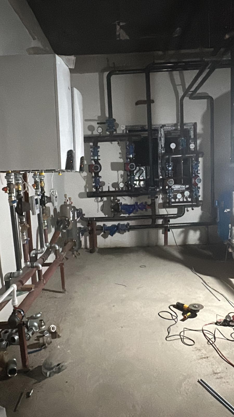 MERKEZİ ISITMA SİSTEMLERİ KAZAN DAİRESİ KASKAT kurulumu